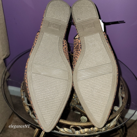 Time And Tru Leopard Print Slingback Flats Sz: 11 NWT - Picture 6 of 8